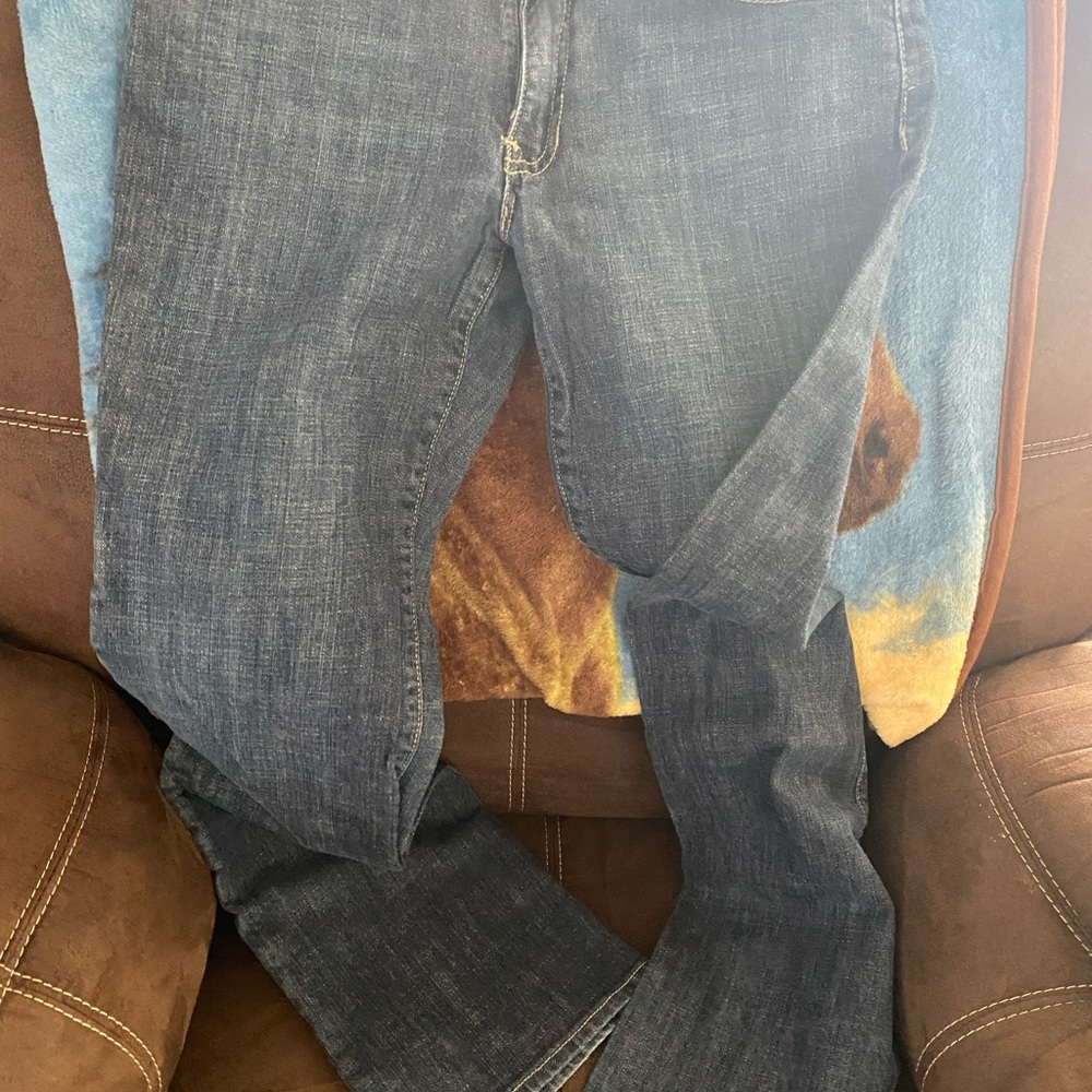 GAP woman’s curvy flare Dark Blue Bootcut Jeans 6R